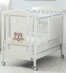  Baby Expert  Детско креватче Ciuccione бял/беж