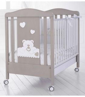 Baby Expert  Детско креватче Ciuccione беж/бял