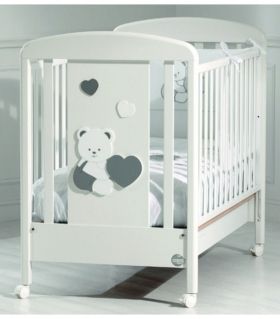  Baby Expert  Детско креватче  Balu бял/сребрист
