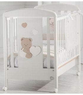  Baby Expert  Детско креватче  Balu бял/беж