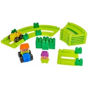 Miniland baby - Super Blocks Писта,38 елемента