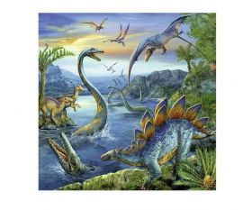 Ravensburger Пъзел  Динозаври 3х49