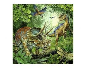 Ravensburger Пъзел  Динозаври 3х49
