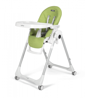 Peg Perego - Детско столче за хранене PRIMA PAPPA Follow Me Wonder Green
