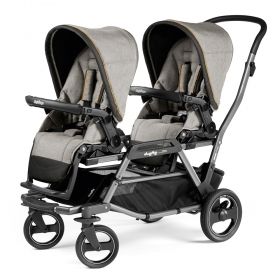 Peg Perego Бебешка количка за близнаци DUETTE Piroet Luxe Pure