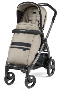 Peg Perego Комбинирана бебешка количка BOOK Completo Pop Up Luxe Ecru