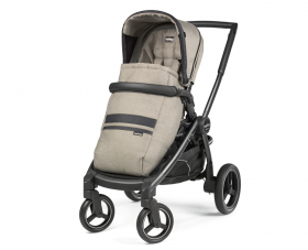 Peg Perego Бебешка количка 3в1 Team Elite SL Modular Luxe Ecru