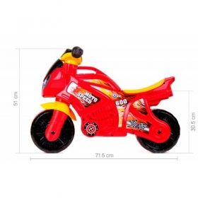 Technok Toys - Детски мотор полицай с бандаж на гумата