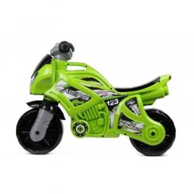 Technok Toys - Детски мотор с бандаж на гумата зелен