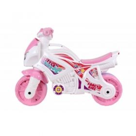 Technok Toys - Детски мотор с бандаж на гумата розов