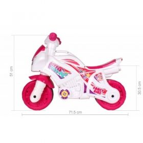 Technok Toys - Детски мотор със звук и светлина розов