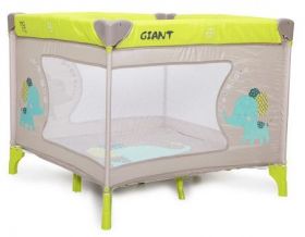 Moni Сгъваема кошара за игра Giant Green