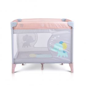 Moni Сгъваема кошара за игра Giant Light Pink