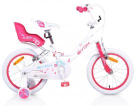 Byox Детски велосипед 16" Little Princess Бял