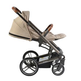 Cangaroo - Детска комбинирана количка 2в1 Icon Beige