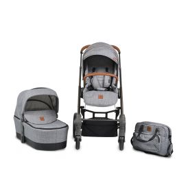 Cangaroo - Детска комбинирана количка 2в1 Icon Grey