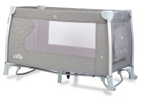 Cangaroo Сгъваема бебешка кошара ISleep Grey