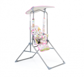 Люлка със сенник Moni Fanny Pink