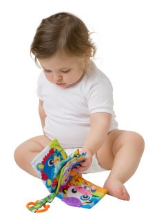 Playgro Текстилна книжка Ден във фермата