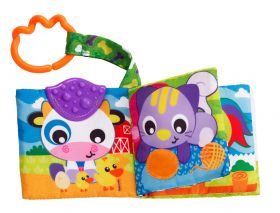 Playgro Текстилна книжка Ден във фермата