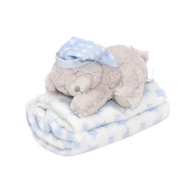Interbaby Подаръчен сет одеяло и играчка Bear