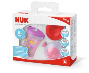 NUK Неразливаща се чаша сет Evolution Cups All-in-one