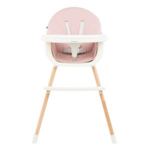 Kikka Boo Стол за хранене Nutri Wood 2в1 Pink