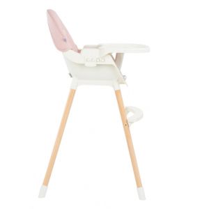 Kikka Boo Стол за хранене Nutri Wood 2в1 Pink