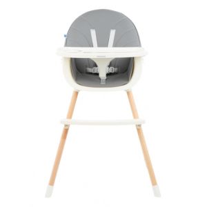 Kikka Boo Стол за хранене Nutri Wood 2в1 Grey