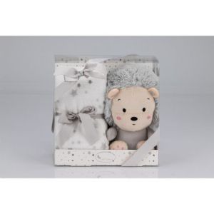 Interbaby Подаръчен сет одеяло и играчка Лъвче