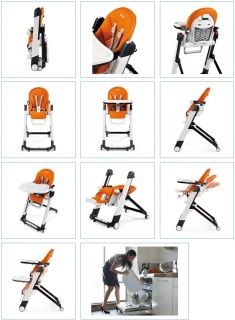 Peg Perego  столче за хранене SIESTA Follow me art collection  JAGUARS