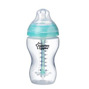 Tommee Tippee - ШИШЕ ЗА ХРАНЕНЕ ANTI-COLIC 3м+ 340 ml.
