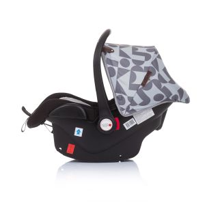 Chipolino Бебешко столче -кошница  за кола Енигма сива