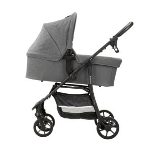 Kikka Boo - Бебешка количка 3в1 Selina Dark Grey