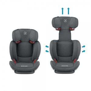 Maxi Cosi  - Детско столче за кола RodiFix AirProtect (15-36 кг) Authentic Graphite