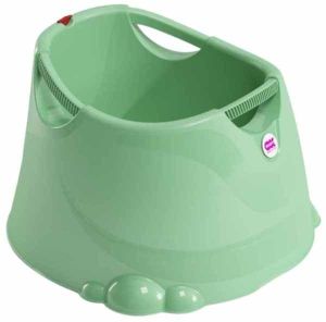 OKBaby - Бебешка вана за къпане и сядане OPLA - green