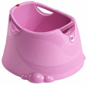 OKBaby - Бебешка вана за къпане и сядане OPLA - pink