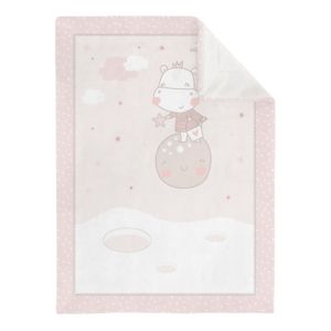 Kikka Boo - Меко бебешко одеяло Hippo Dreams 110х140 см