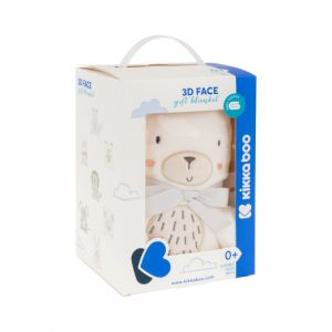 Kikka Boo 3D Бебешко поларено одеяло My Teddy