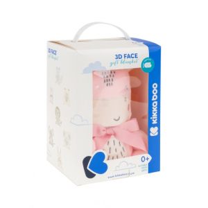 Kikka Boo 3D Бебешко поларено одеяло Hippo Dreams