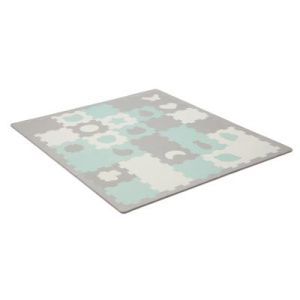 KinderKraft LUNO SHAPES мек пъзел мента
