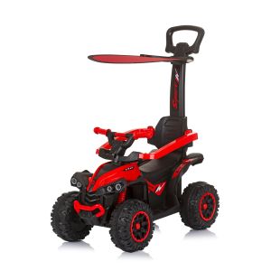 Chipolino кола за яздене с дръжка "ATV" червена