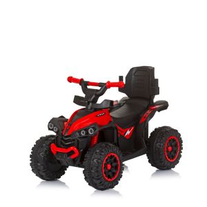  Chipolino кола за яздене с дръжка "ATV" червена