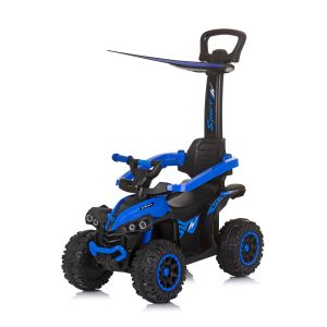  Chipolino кола за яздене с дръжка "ATV" синя