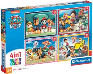  Clementoni Пъзел 4 в 1  Paw Patrol