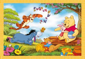 Clementoni Пъзел 4 в 1 Winnie The Pooh