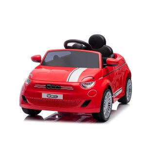Chipolino Акумулаторна кола Fiat 500 червена