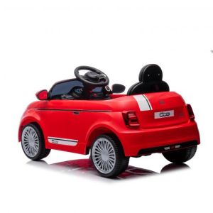 Chipolino Акумулаторна кола Fiat 500 червена
