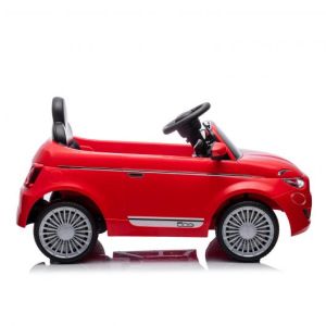 Chipolino Акумулаторна кола Fiat 500 червена