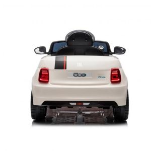 Chipolino Акумулаторна кола Fiat 500 бяла